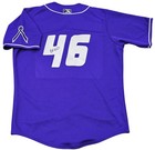 West Virginia Power Game Used   Signed Ot Authentics  46 Jersey Matt Eckelman