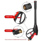 4000psi High Pressure Car Power Washer Spray Gun Wand Lance Nozzle Tips Hose Kit