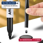 Permanent Markers  100 Packs Permanent Markers Bulk  Quick Dryingin One Second 