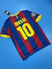 Fc Barcelona 2011 Final London Champions League Football Soccer Jersey Messi  10