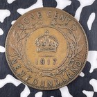 1917-c Newfoundland Large Cent Lot f3746