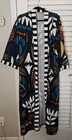 Plus Size Casual Bohemian Vintage Print Patchwork Jacket