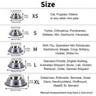 Stainless Steel Standard Pet Dog Puppy Cat Food Or Drink Water Bowl Dish