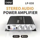 50w Car Audio Power Amplifier Hifi Stereo 2 1 Channel Bass Amp 12v Car Home