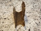 Vintage Teleflora Ornate Solid Brass Napkin Or Letter Holder  Art Nouveau Style