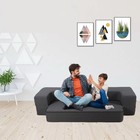8 Inch Folding Sofa Bed Couch Queen Memory Foam Convertible Futon Sleeper Cha   