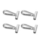 4pcs Copper Brooch Converters For Changing Brooches Pins To Pendant Diy Jewelry