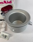 Kitchenaid Ice Cream Maker Freezer Bowl  Stand Mixer Attachment Kica0wh