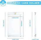 5-50 Pcs Magnetic Trading Card Holders Cards Protector Case 35pt Uv Protection