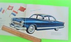 1954 Kaiser Huge Prestige 12-pg Color Catalog Brochure Manhattan Xlnt 