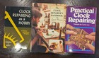 Clock Repair 3 Book Lot Practical Clock Repairing De Carle Penman Handbook Kelly