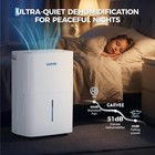 35pint 4500 Sq Ft Dehumidifier For Basement Home Large Medium Room W  Drain Hose