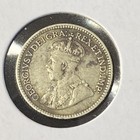 1917 Canada Newfoundland 5 Cents 0 9250 Silver Asw 0 035 Oz Coin Free Shipping