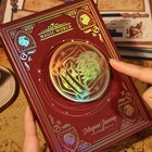 Fantasy Magic Stationery Gift Set Notebook Pen Bookmark Stickers Journal Box