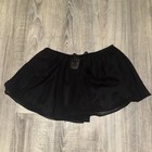 Cat   Jack Girls Black Chiffon Ballet Dance Wrap Skirt Size M 8 Nwt