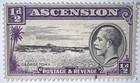 Travelstamps  1934 Ascension Stamps Sg 21   Sc 23 - 14 Perf - Kgv - Mint Mogh