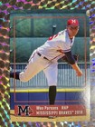 2018 Wes Parsons Rookie  26 Mississippi Braves Minor League Aa Cstore Rare
