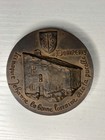 Joan Of Arc Commemorative Bronze Medal Domremy Orleans Reims Compiegne
