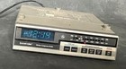 Vintage Space Saver General Electric Under Cabinet Am fm Ge Clock Radio 7-4225a