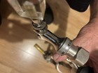 Used Draft Beer Keg Hand Pump Tap Riser Faucet Party Bud Light