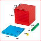 Base Ten Counting Blocks Set For Learning Math Place Value And Decimals
