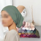Women Inner Hijab Muslim Under Cap Jersey Bonnet Islamic Underscarf Inner Caps