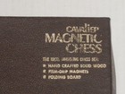 Vintage 1960 s Pacific Game Co Cavelier Magnetic Chess Game Complete Instruction