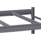 Tennsco Bpb-72-24 Shelf  24 In D  72 In W  Industrial Gray