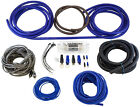 Harmony Audio Ha-ak4 Car Stereo 4 Gauge 1800w Amp Amplifier Install Kit - Nickel