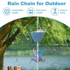7 8ft Rain Chain  Hummingbird Rain Chains For Gutters  Rain Chains For Outside