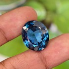 Beautiful Teal Sapphire Natural Certified 24 Ct Oval Shape Loose Gemstone