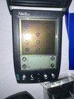 3  Palm Pilot Handheld Lot- Llle  Iiixe  M105 devices Docks manuals box Working