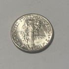 1945   p   Mercury Head Silver Dime   nice Coin    - Free Shipping 