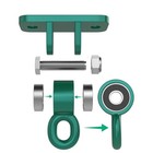  Swing Hangers With Bearing  Heavy Duty Porch Swing Hanging Kit 2 Packs Green