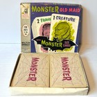 Monster Old Maid Card Game 1964 Complete With Instructions   Old Maid Card