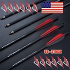 Archery 20  Carbon Crossbow Bolts Crossbow Arrows Hunting Broadheads Shooting