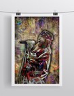 Axl Rose Of Guns N Roses 8x10inch Poster  Gnr Axl Rose Print Free Shipping
