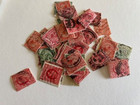 Great Britain Large Lot Of Used Stamps -antique And Vintage