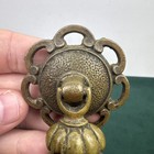 Brass Farmhouse French Art Deco Colonial Antique Pendant Drawer Pull