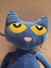 Kohls Cares Pete The Cat Plush 16  Blue Yellow Eyes Stuffed Animal New With Tags