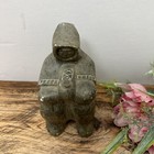Canada - Inuit Eskimo Esquimau Art - Hand Carved Soapstone - 3 Set Bundle