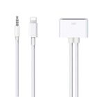 8pin 3 5mm To 30p Dock Converter Adapter Charger Cable For Iphone 5 6 Ipad Ipod