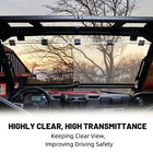 2-in-1 Front Flip Windshield Pc For Polaris Ranger Xp 1000  1000 Crew 2014-2025
