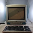 Apple Imac G3 1993-1999 Bondi Blue Desktop Vtg Computer Tested 