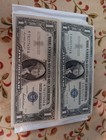 Lot Of 2  1 - 1957  Blue Seal Silver Certificate  Series A