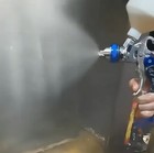 Hvlp Spray Paint Gun With 1 4   1 7   2 0mm Nozzle Tip
