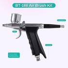 Airbrush Kit 50 Psi Air Brush Gun Set For Nails Art Painting Cookie Clothes