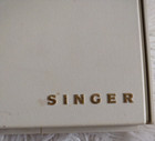 Vintage Singer Plastic Case For Parts  Bobbins Etc  Singer Brand Small Storage