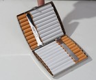 Metal Cigarette Case King Size 85mm 20 Count Heavyduty Moisture Proof Secure Cl