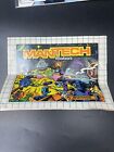 Mantech Robot Warriors Action Figure Comic Only Vintage Toys 80   s Nostalgia     